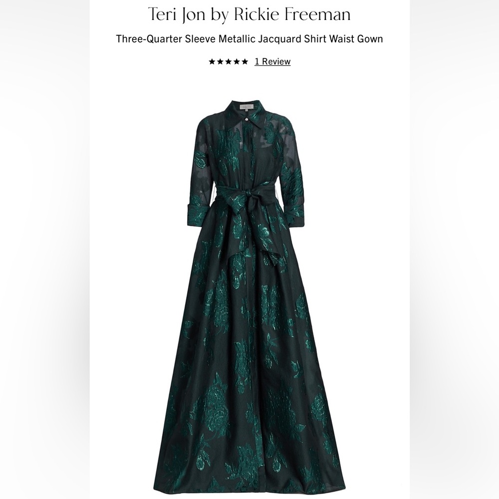 Teri Jon by Rickie Freeman. Mother of the Bride dress